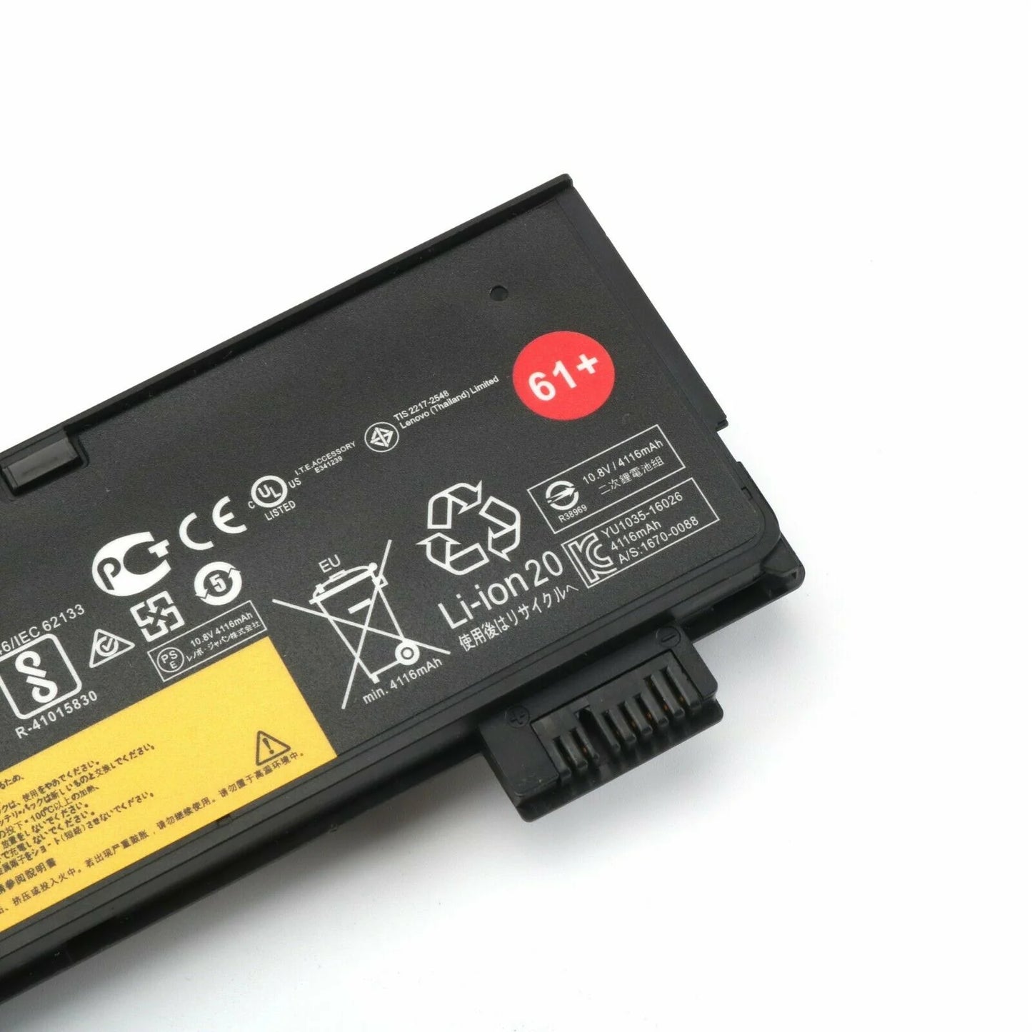 Original 01AV424 Lenovo ThinkPad T470 T480 T570 T580 01AV425, 01AV428, 01AV492, SB10K97585 61+ Laptop Battery