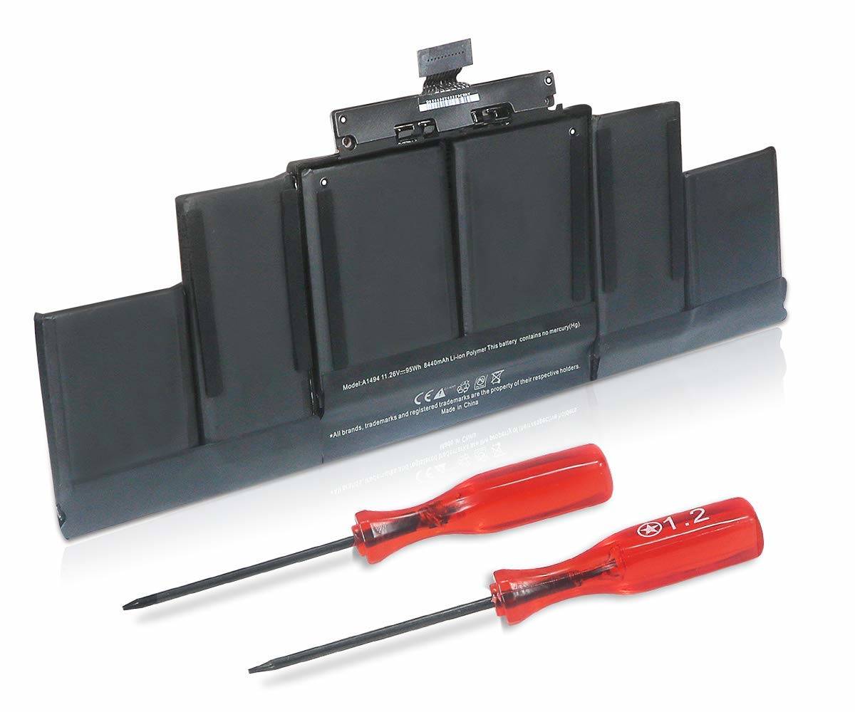 A1494 Apple MacBook Air A1398 ME293 ME294 Laptop Battery