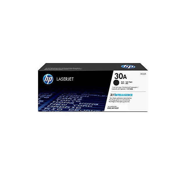 HP 30A Black Original LJ Toner Cartridge, CF230A