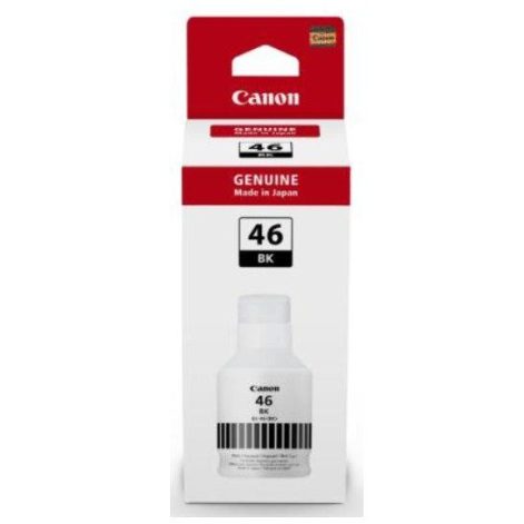 CANON GI-46 PGBK, High Yield, Black Ink Bottle, Prints Up to 6,000 Pages, 170 ml
