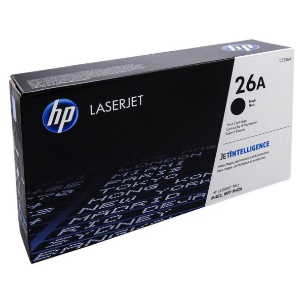HP 26A Laserjet Toner Cartridge Black CF226A