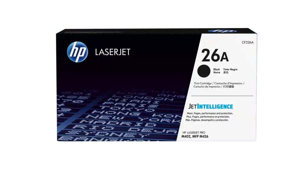 HP 26A Laserjet Toner Cartridge Black CF226A