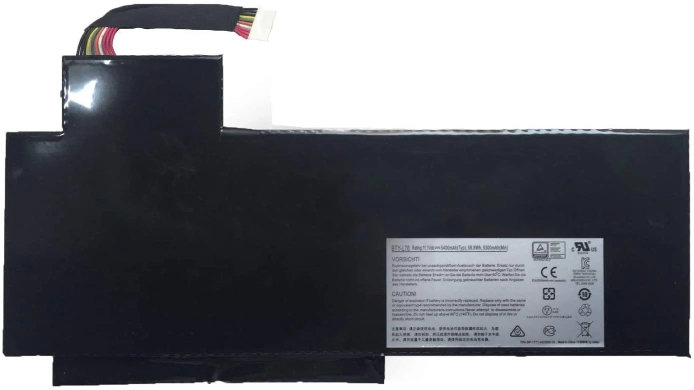 BTY-L76 Genuine MSI GS70 6QE-033CZ Stealth Pro, GS70 -2PE, GS70 20D Laptop Battery