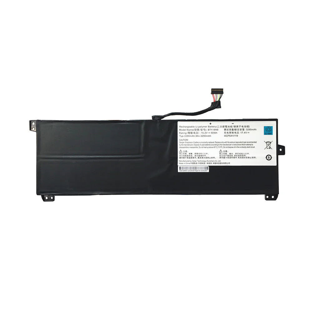 BTY-M48 MSI PS42 Modern 8RA-074IN, PS42 8M, Mechrevo 4ICP5/41/119, Modern 14 A10M615 Laptop Battery