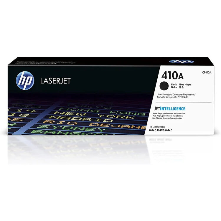 HP 410A Original LaserJet Toner Cartridge - Black CF410A