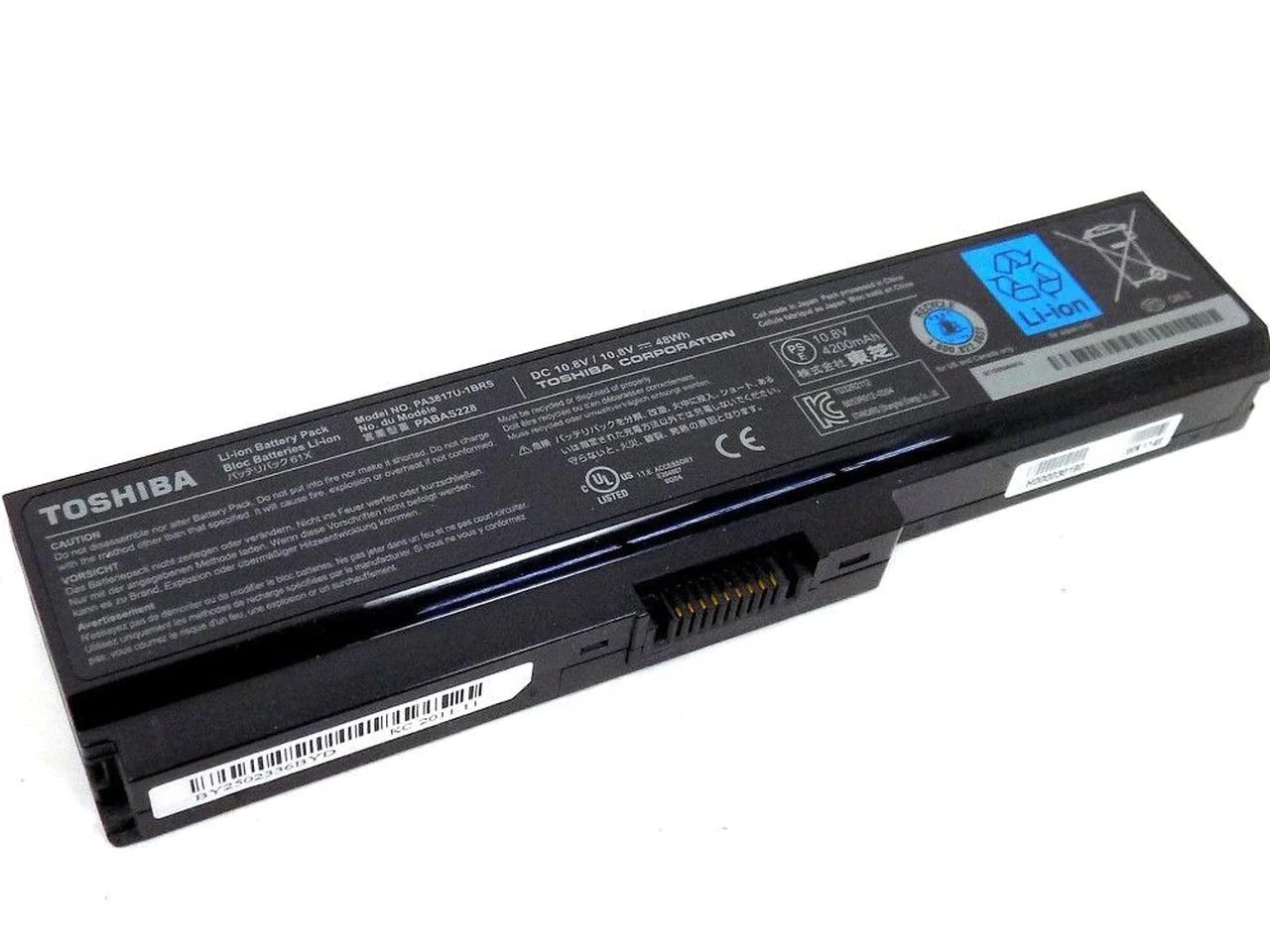 Original Toshiba Portege M820, Satellite C660-11Q, C660-11R, C660-11T, C660-11U, PA3817U-1BRS Laptop Battery