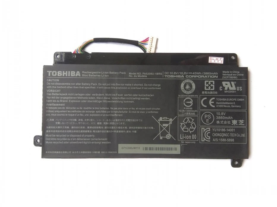 Original PA5208U-1BRS Toshiba Satellite P55W E45W E45W-C4200X E45W-C4200 P55W-C5204 Laptop Battery