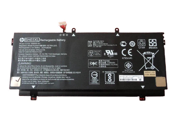 Original SH03XL Laptop battery for HP Spectre x360 Convertible PC 13 13-AC033DX SH03057XL