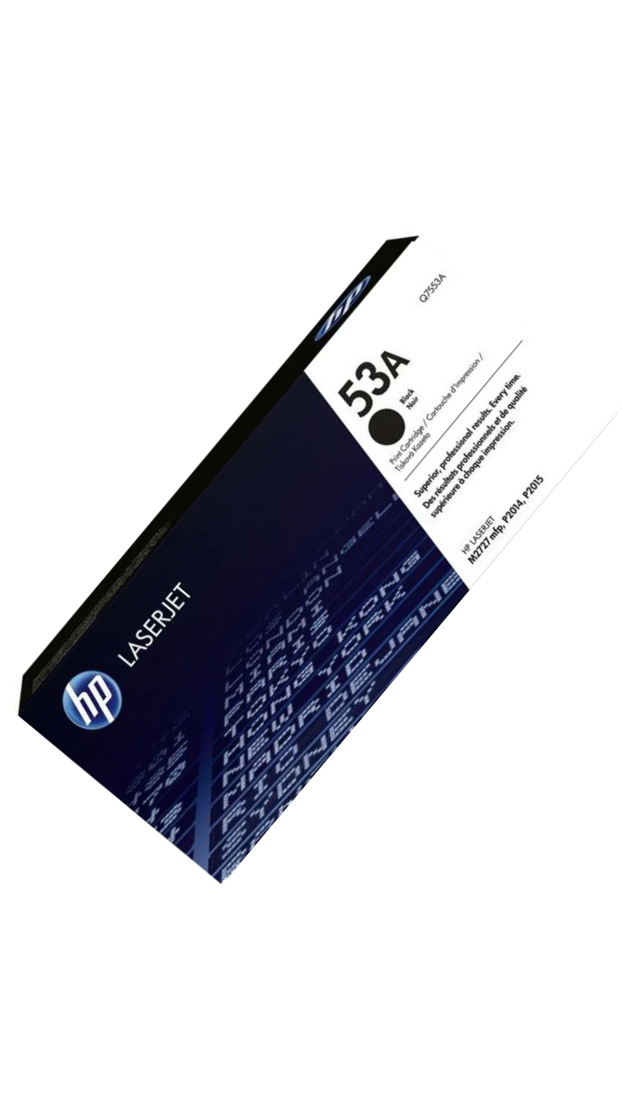 HP 53A Original Toner Cartridge for HP LaserJet MFP M2727nf, P2014, P2014n, P2015dn Printers - Black