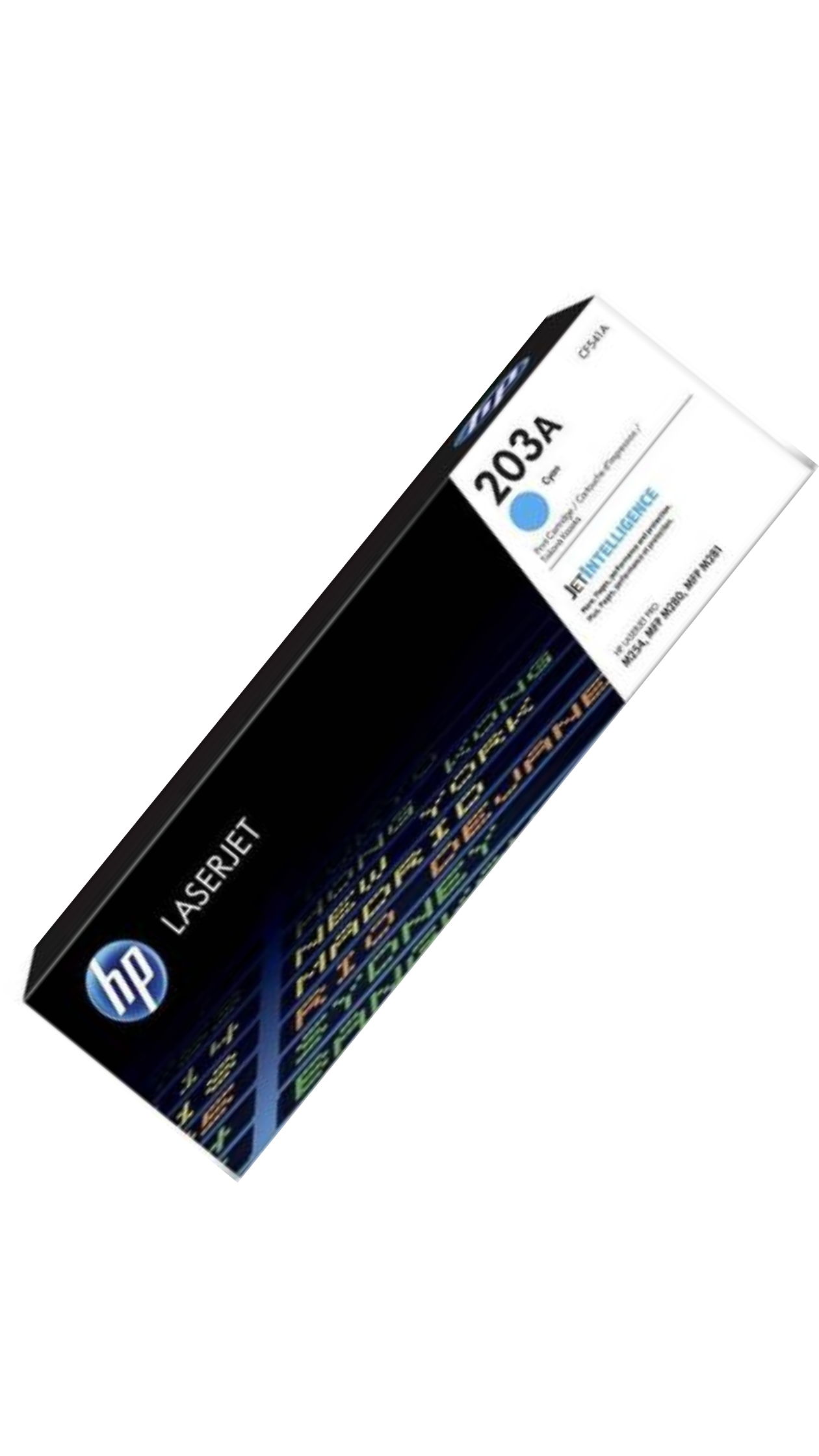 HP 203A Cyan Original Toner Cartridge, CF541A