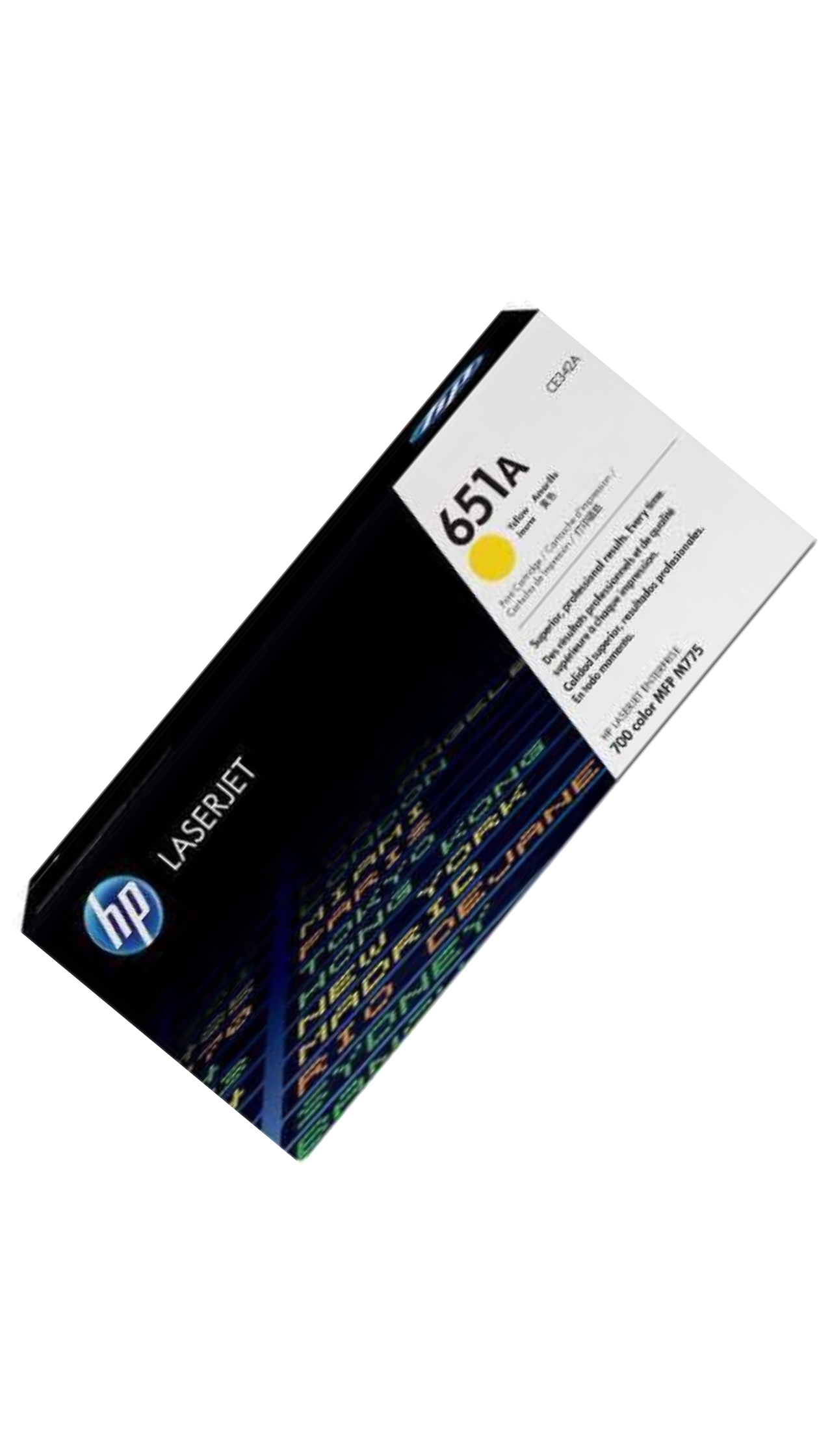 HP 651A Yellow Original LaserJet Toner Cartridge | CE342A