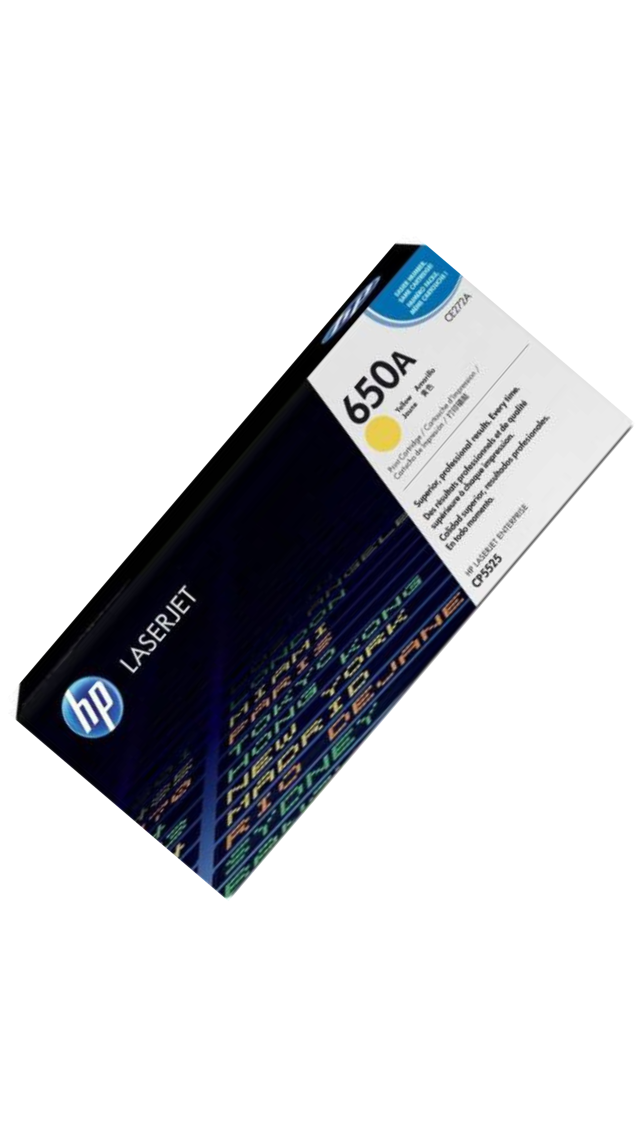 HP 650A Yellow Laserjet High Yield Toner Cartridge