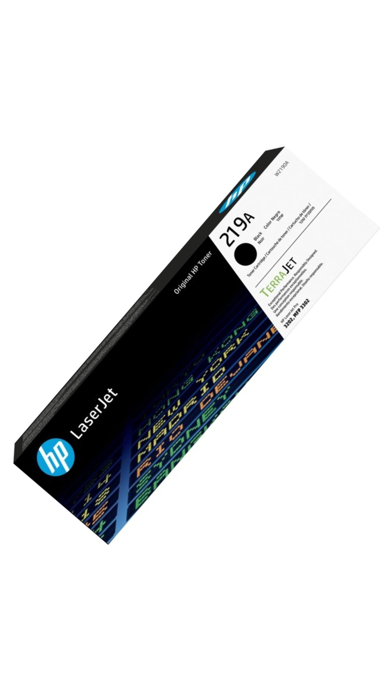 HP 219A, Black Original Toner Cartridge, W2190A