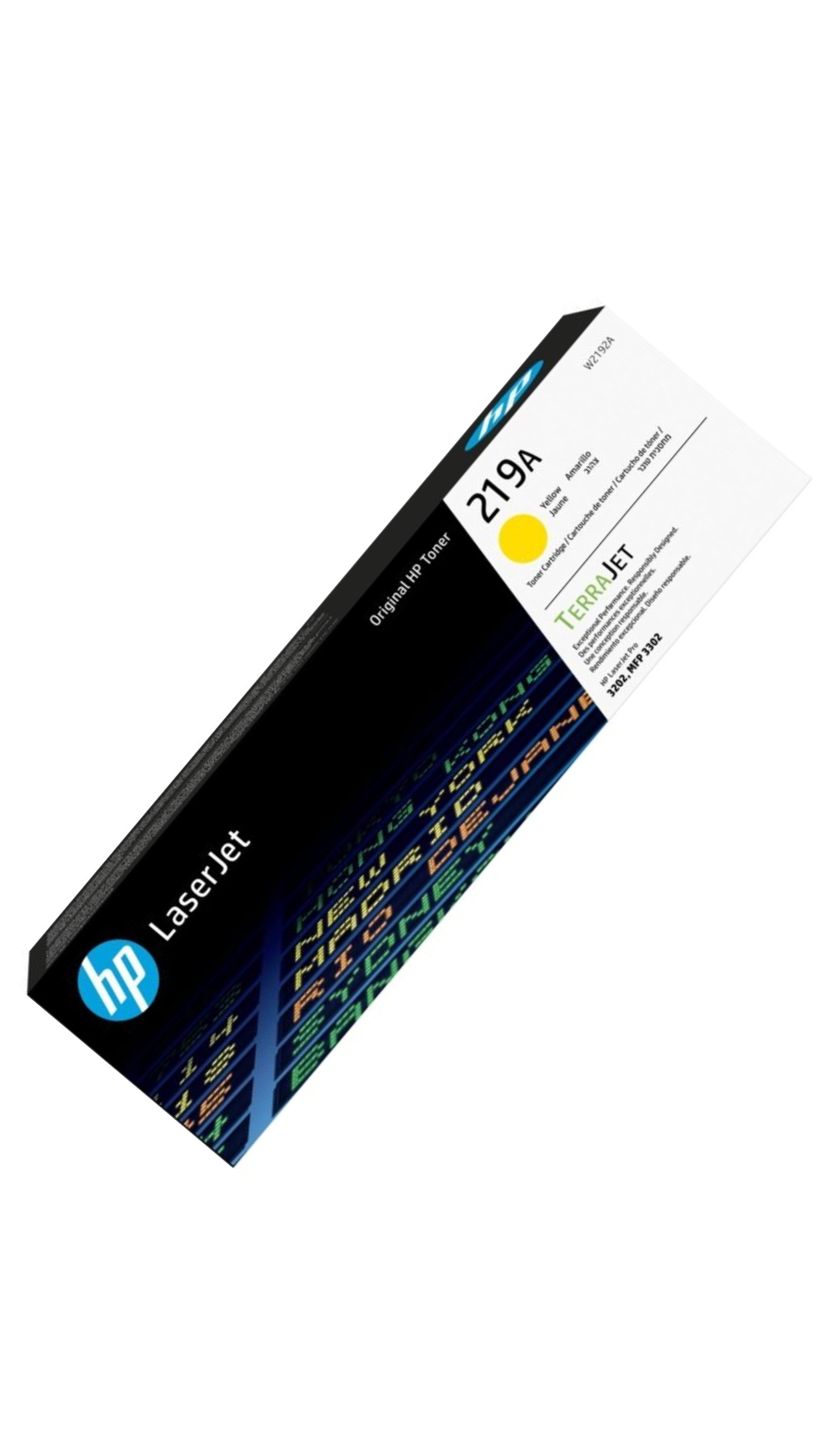 HP 219A, Yellow Original Toner Cartridge, W2192A