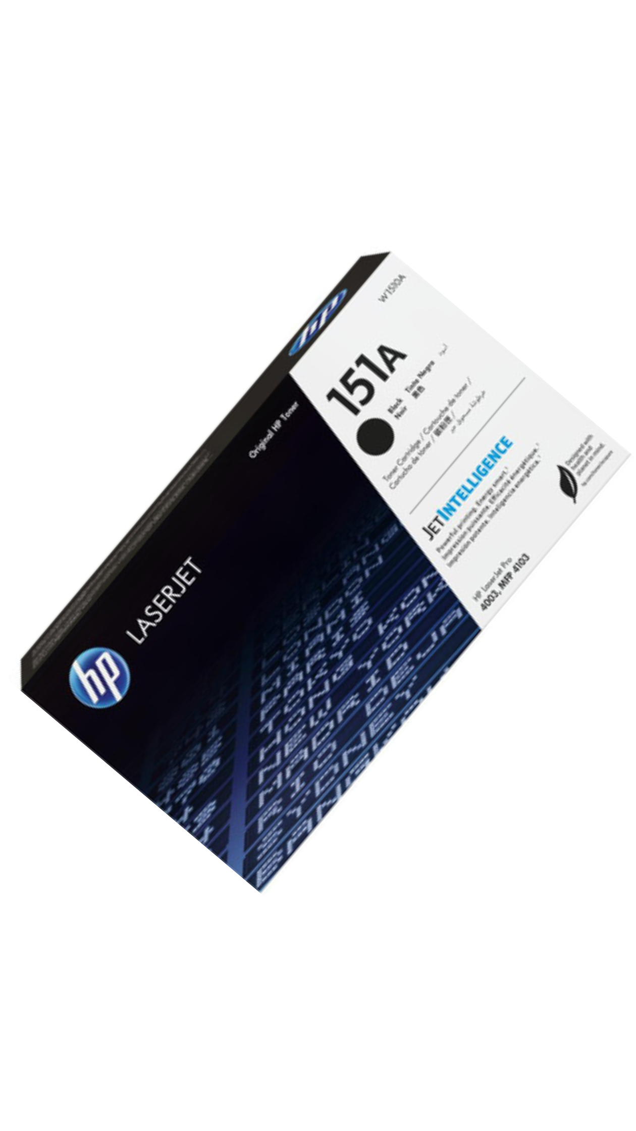 HP 151A Black Original LaserJet Toner Cartridge, W1510A