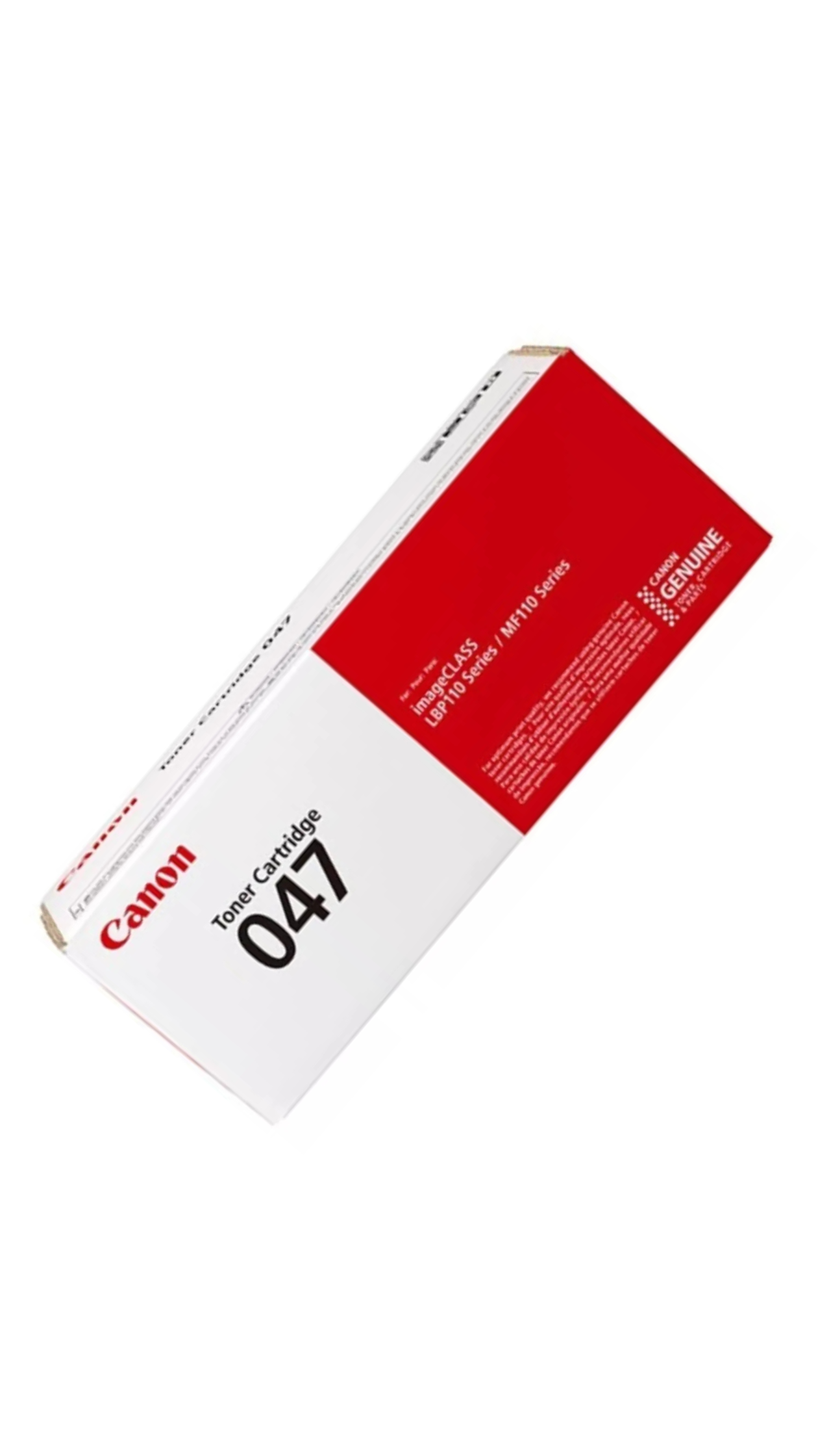 Canon Genuine Toner Cartridge 047 Black (2164C001)