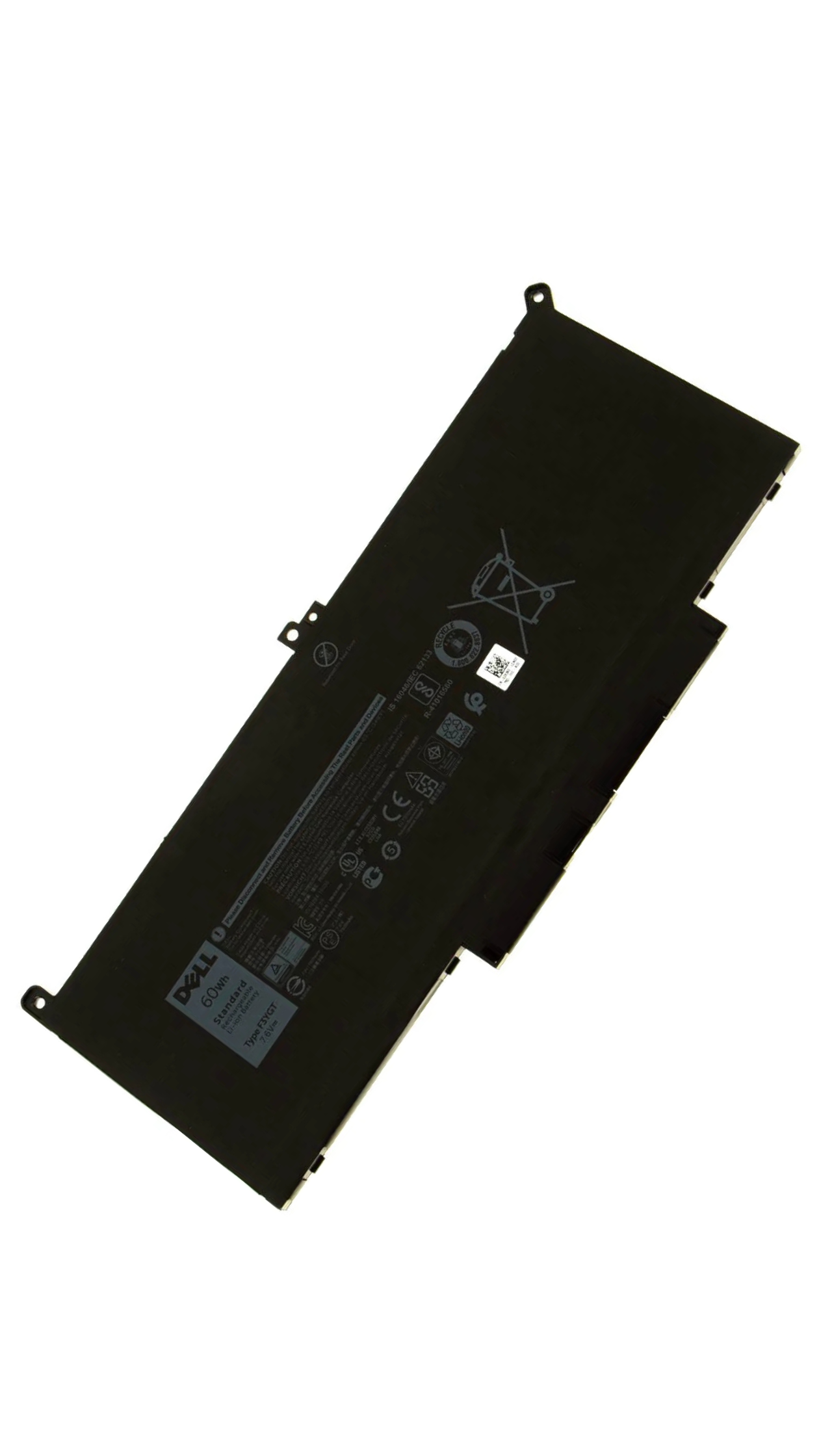 60Wh Original F3YGT Dell Latitude 14 7280 7290 7380 7390 Laptop Battery