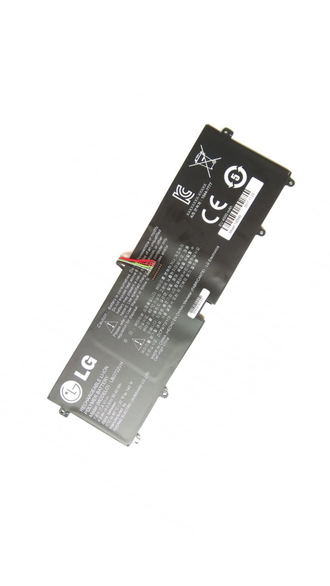 Genuine LBG722VH LBM722YE LG 13Z940 14Z950 EAC62198201 13ZD940 14ZD960-GX5GK Battery