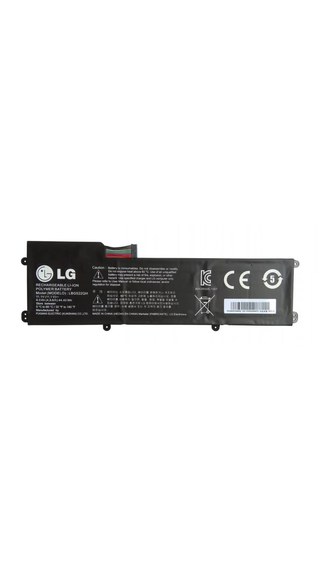 Original LBG522QH LG LBG522QH Z360 Z360-GH60K 11.1V 44.4Wh 4000mAh Laptop Battery