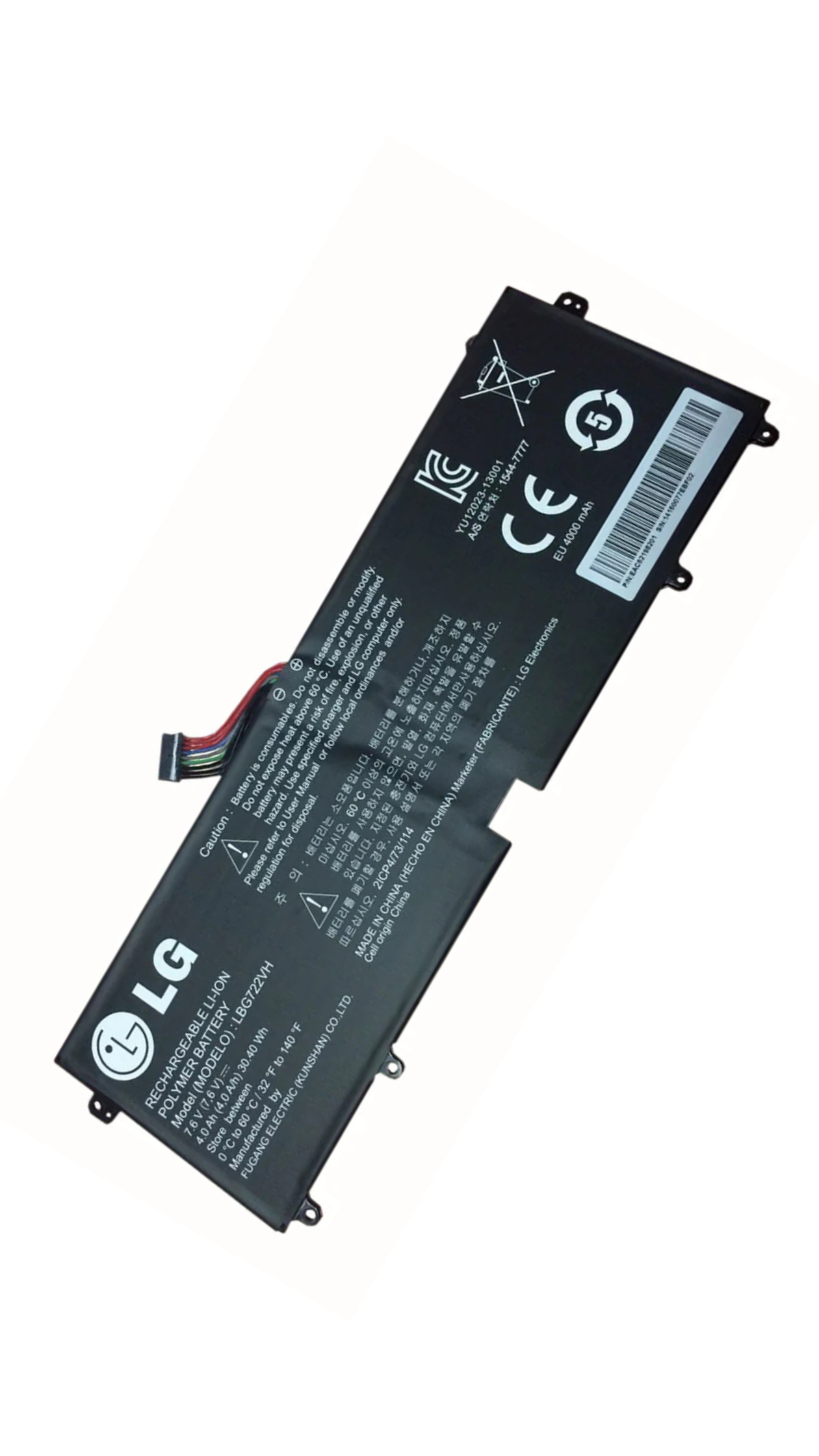 Original LBP7221E LBG722VH LG LBP7221E 2ICP4/73/113 Series Tablet 7.7V 34.61wh 4495mAh Laptop Battery