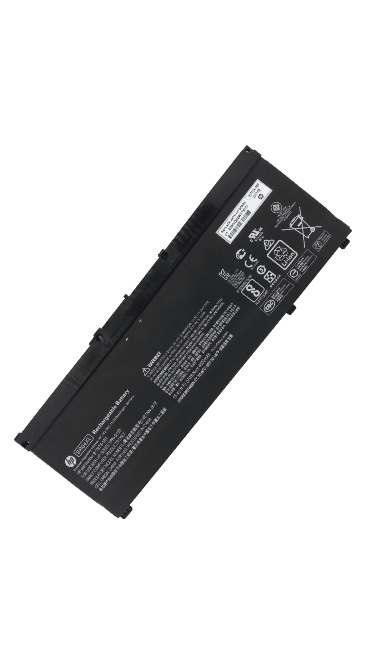 Original SR04XL HP Pavilion Gaming 15-CE015DX 917678-1B1, 917724-855, TPN-Q193 Series Tablet Laptop Battery
