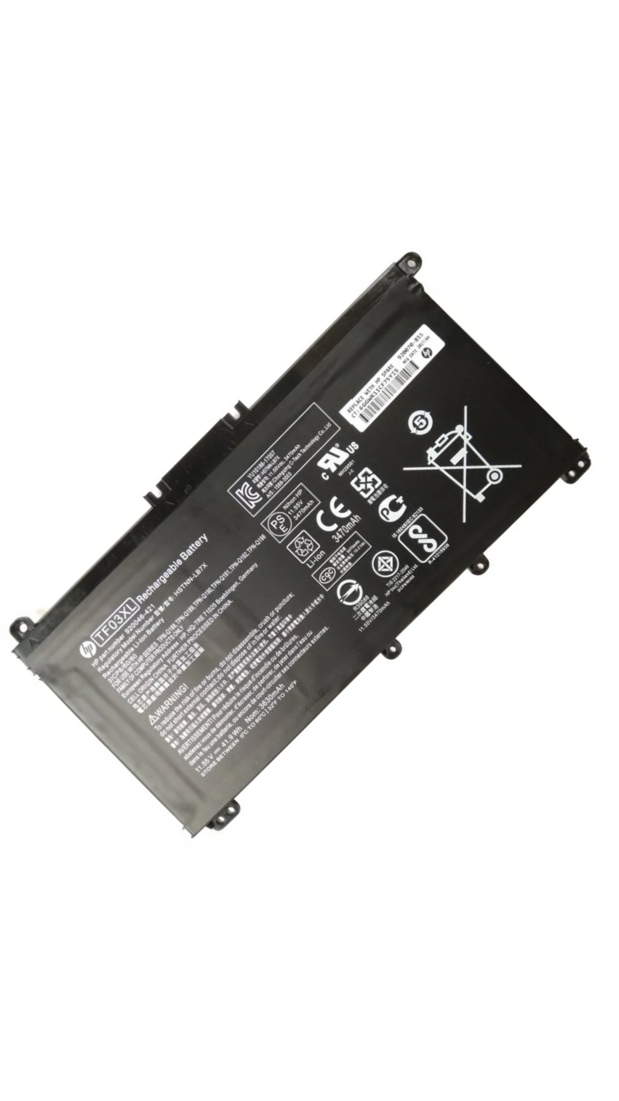 Original TF03XL, HT03XL HP Pavilion 14-CF, 14-CK, 14-BK, 14-BF, 15-CS, 15-CW, 15-DA, 15-DB, 15-DQ, 17-BY, 14-CM Laptop Battery