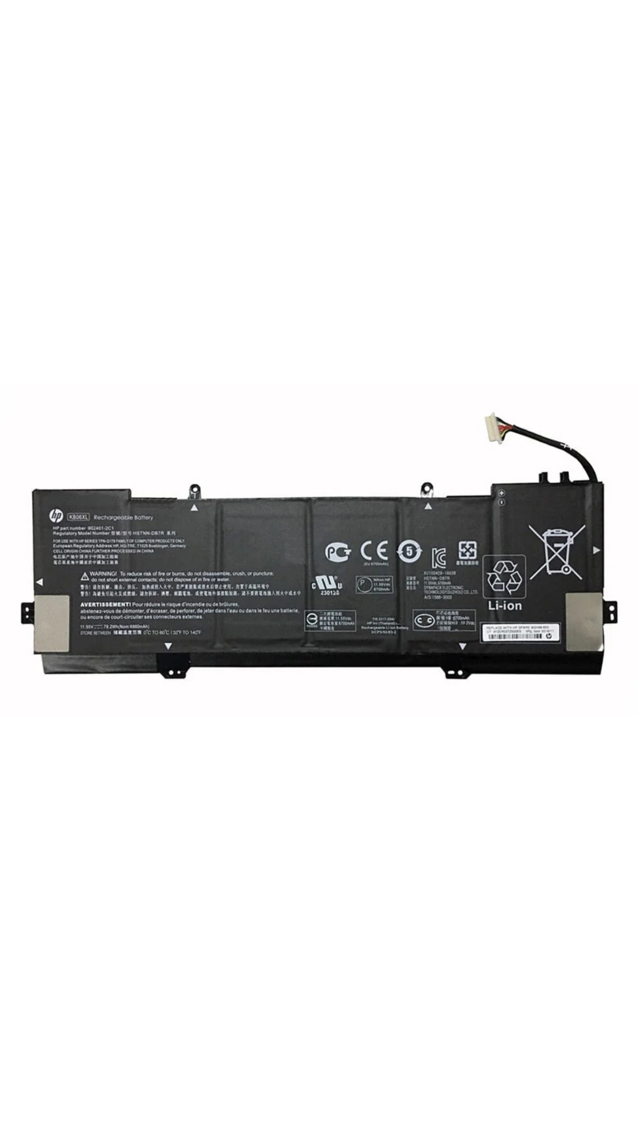 KB06XL Original HP Spectre X360 15-BL002XX Z6K96EA Z6K97EA Z6K99EA Z6L00EA Laptop Battery