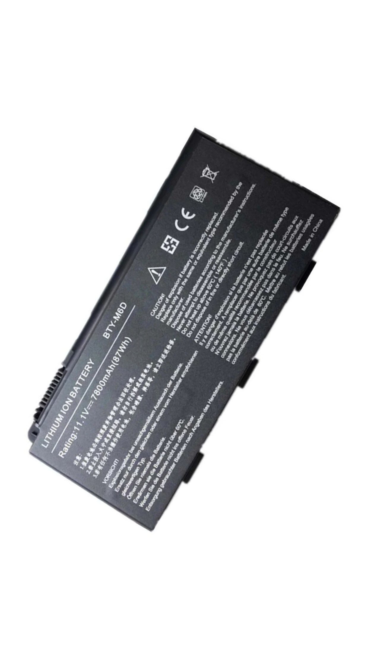 MSI BTY-M6D, GX60 GT60 GT70 GT670 GT660 GT660r GT663 GT663r GT780 GT780r E6603 Laptop Battery