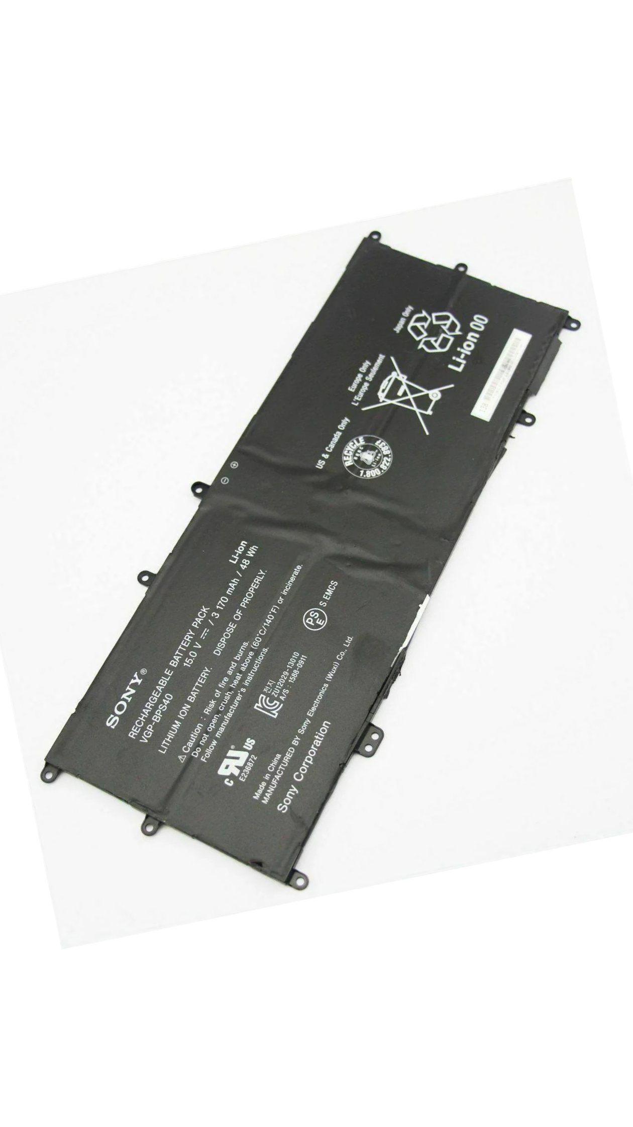 Original Sony VAIO SVF14N19SGB, BPS40 VGP-BPS40 3170mAh 4 cells Laptop Battery