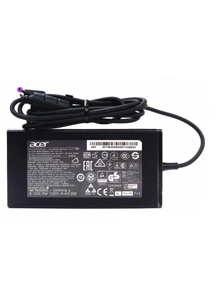 Genuine 135W 19V 7.1A purple tip AC Adapter For Acer Aspire V17 Nitro VN7-792G-59CL PA-1131-16 Laptop