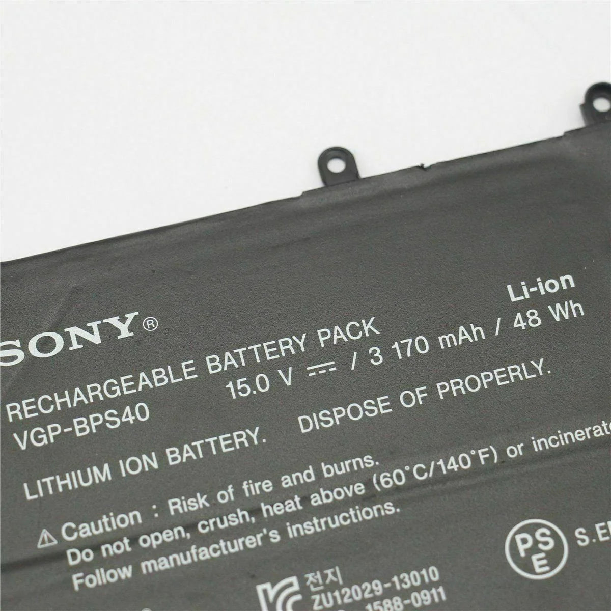 Original Sony VAIO SVF14N19SGB, BPS40 VGP-BPS40 3170mAh 4 cells Laptop Battery