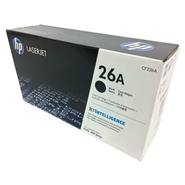 HP 26A Laserjet Toner Cartridge Black CF226A