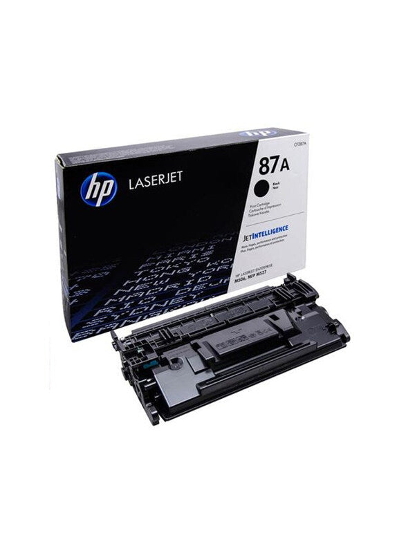 HP Original 87A Black LaserJet Toner Cartridge Cf287A