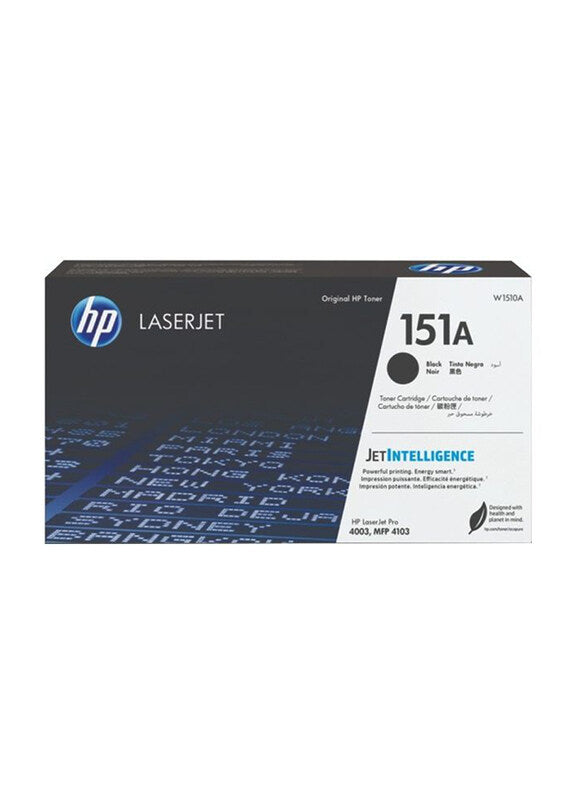 HP 151A Black Original LaserJet Toner Cartridge, W1510A