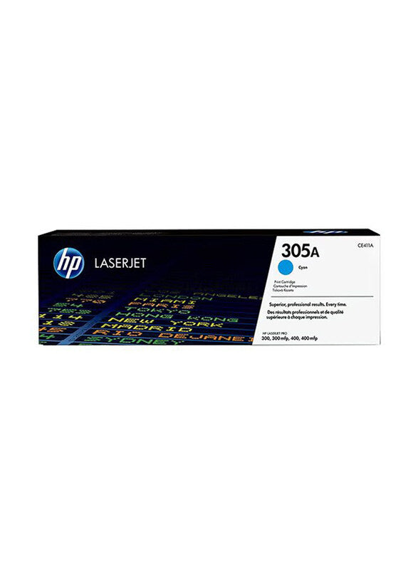 HP 305A Cyan Original LaserJet Toner Cartridge
