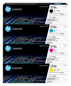 HP 219A Full Set Original Standard Capacity Toner Cartridges (4 Pack)