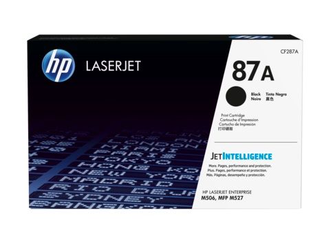 HP 87A Black Original LaserJet Toner Cartridge | CF287A