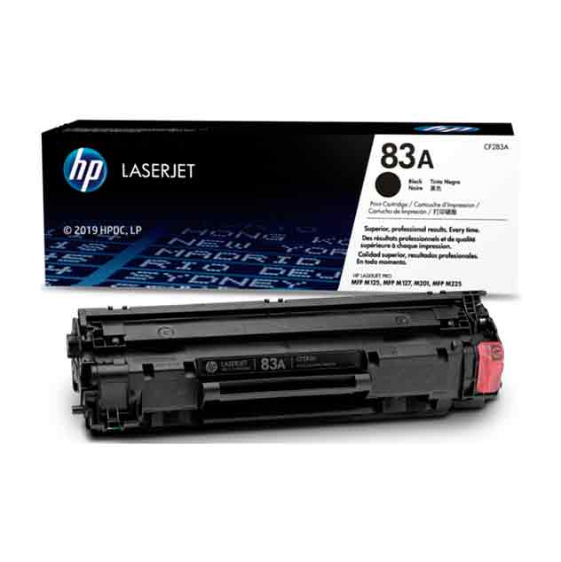 HP 83A Toner Cartridge CF283A for M125 and M127
