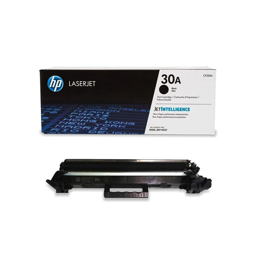 HP 30A Hewlett Packard Original LaserJet Colour Sphere Toner Cartridge Black - CF230A