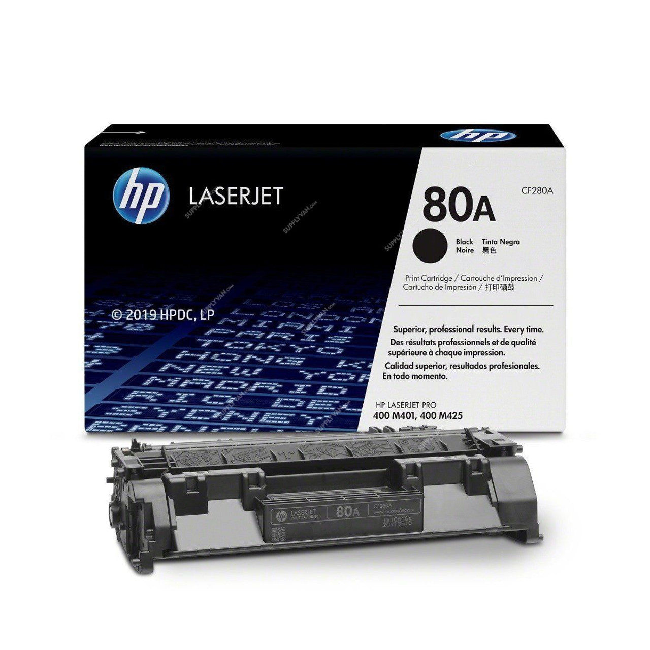 HP 80A Toner Cartridge CF280A for HP Laserjet PRo 400 M401 and MFP 425