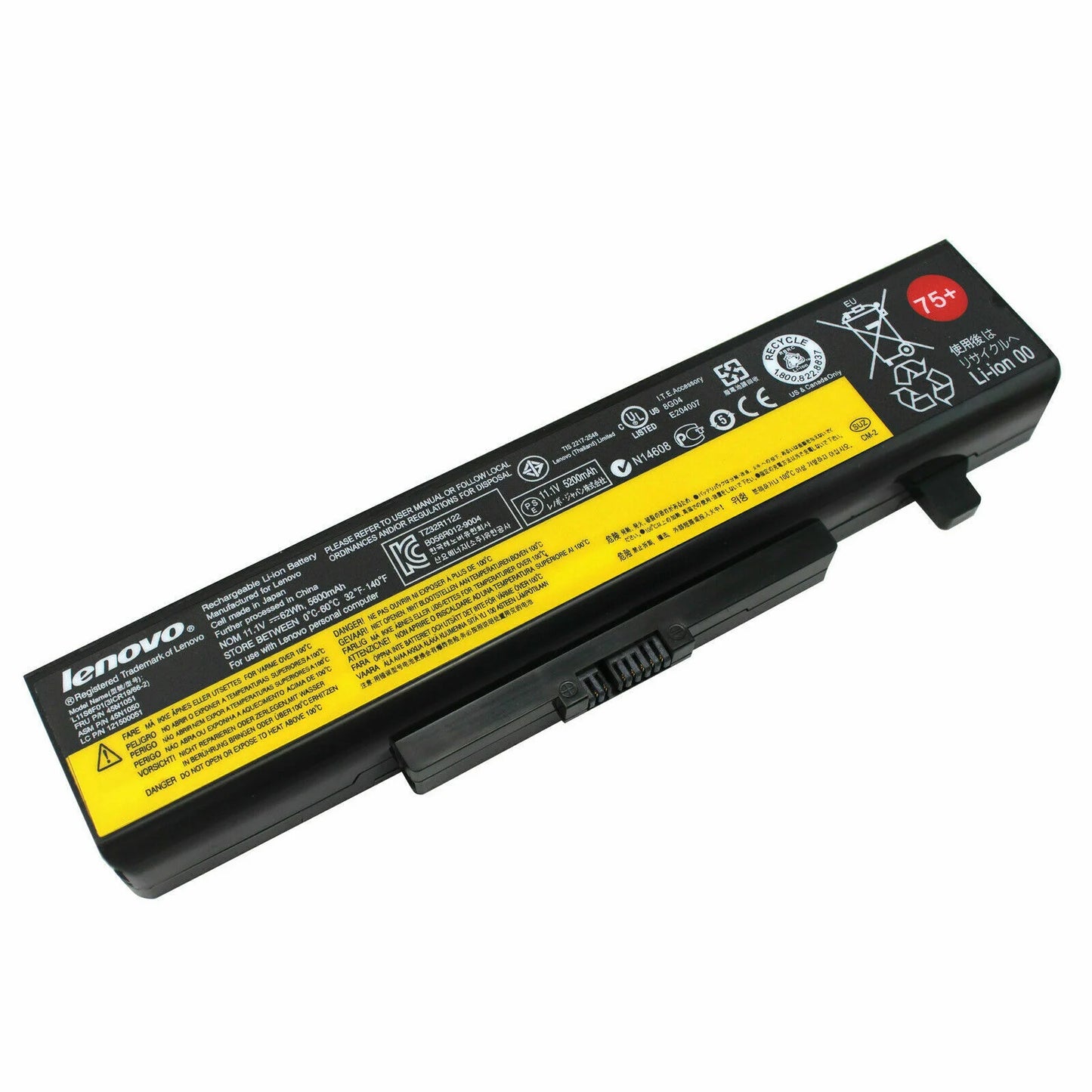 Original L1N6Y01 L11C6Y01 L11L6Y01 L11S6Y01 L11L6Y01 Laptop Battery For Lenovo IdeaPad G480 G580 G585 G780 Z380 Z580 Y480 Y580 11.1V 62Wh