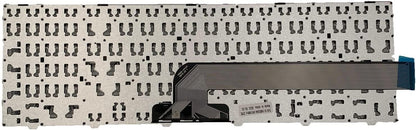 Laptop Keyboard Compatible for Dell In 3551 3552 3559 3565 3567 3551 3558 5566 Without Backlite , Wired, Black