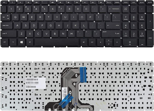 Laptop Keyboard Compatible for HP Pavilion 15 AC, 15 AF, 250 G4, 255 G4, 256 G4 AC122TU Premium Replacement Keyboard Black