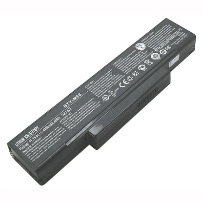 BTY-M66 MSI CLEVO Advent 5401,Advent 7093,Advent 7107,Advent 7111,Advent 8315,ERC430 Laptop Battery
