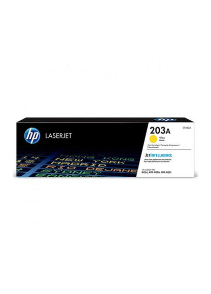 HP 203A Yellow Original LJ Toner Cartridge, CF542A