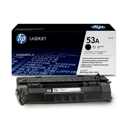 HP 53A Original Toner Cartridge for HP LaserJet MFP M2727nf, P2014, P2014n, P2015dn Printers - Black