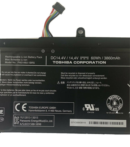 60Wh Original PA5149U-1BRS Toshiba Tecra Z40-A-16V, Tecra Z50-A-12N, Tecra Z50-A-05Y, Tecra Z40-A-164 Laptop Battery