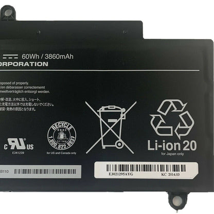 60Wh Original PA5149U-1BRS Toshiba Tecra Z40-A-16V, Tecra Z50-A-12N, Tecra Z50-A-05Y, Tecra Z40-A-164 Laptop Battery