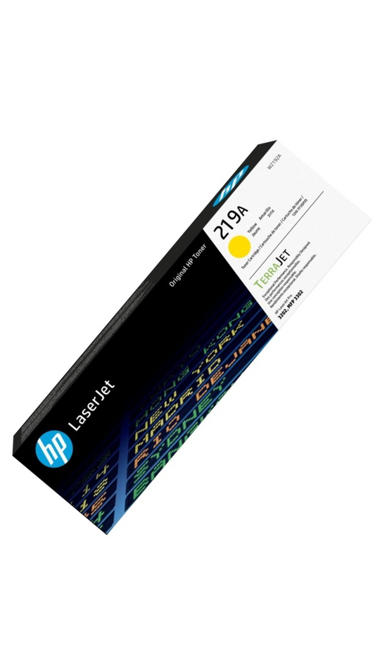 HP 219A, Yellow Original Toner Cartridge, W2192A