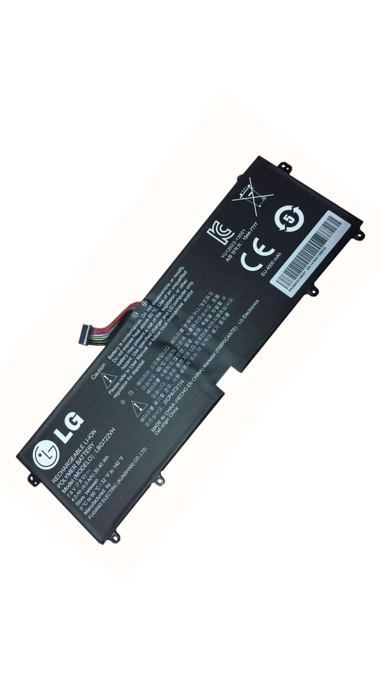 Genuine LBG722VH LBM722YE LG 13Z940 14Z950 EAC62198201 13ZD940 14ZD960-GX5GK Battery